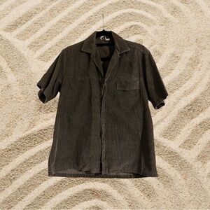 Boxy Oversized Corduroy Shirt